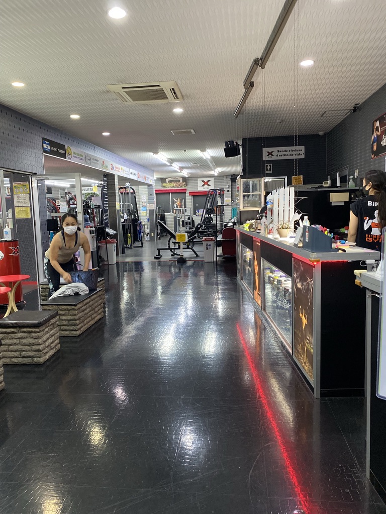 Registro do ambiente da X Fitness Gym